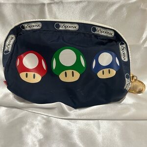 LeSportsac X Nintendo power up make up pouch